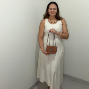 20 Vestido Longo Linho Off-White